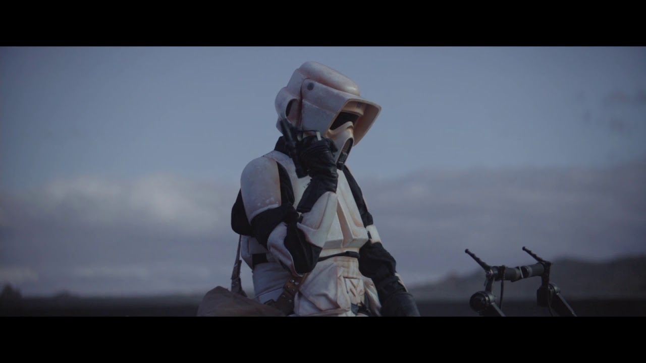 Scout trooper Mandalorian scene