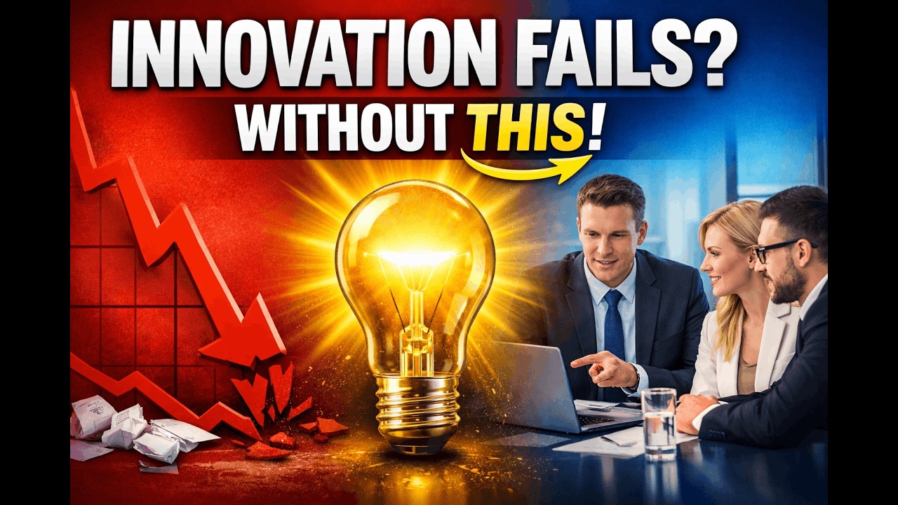 Why Most Innovative Companies FAIL? | The Missing Link in Marketing & Management