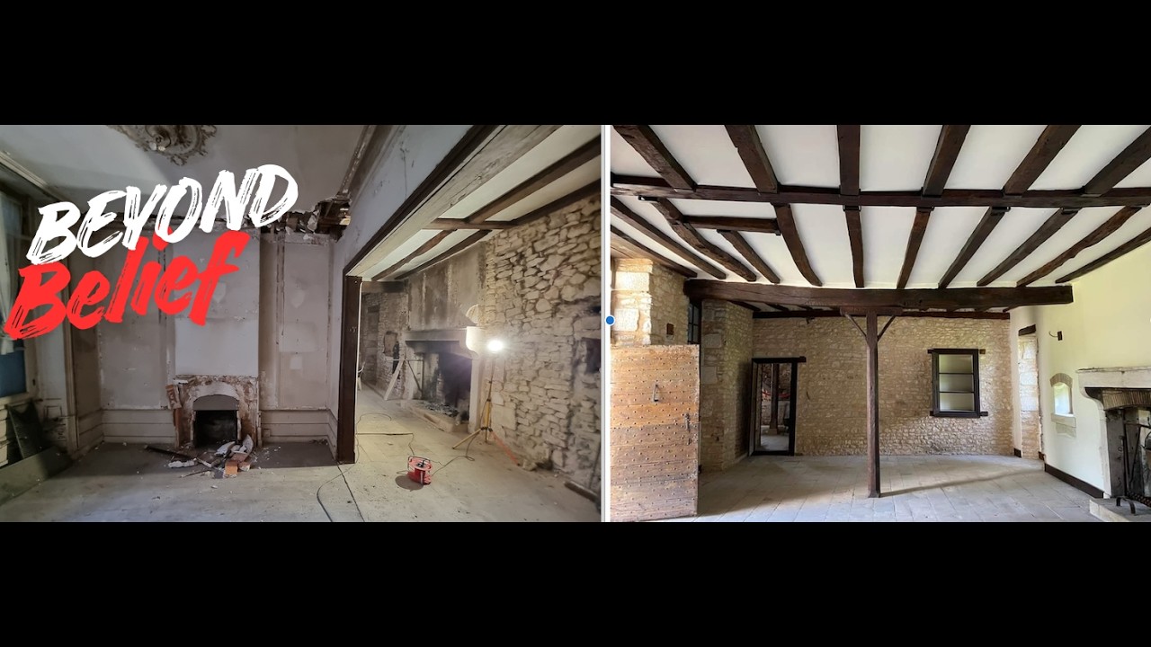 Amazing Chateau renovation & transformation
