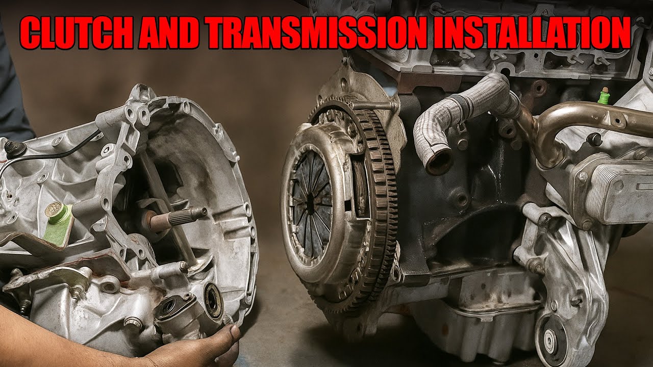 Auto Repair Training: Full Clutch & Transmission Installation Guide