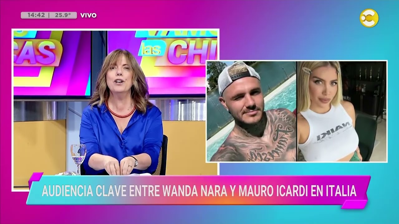 Audiencia Clave entre Waqnda Nara y Mauro Icardi en Italia │ VLC│ 11-03-26