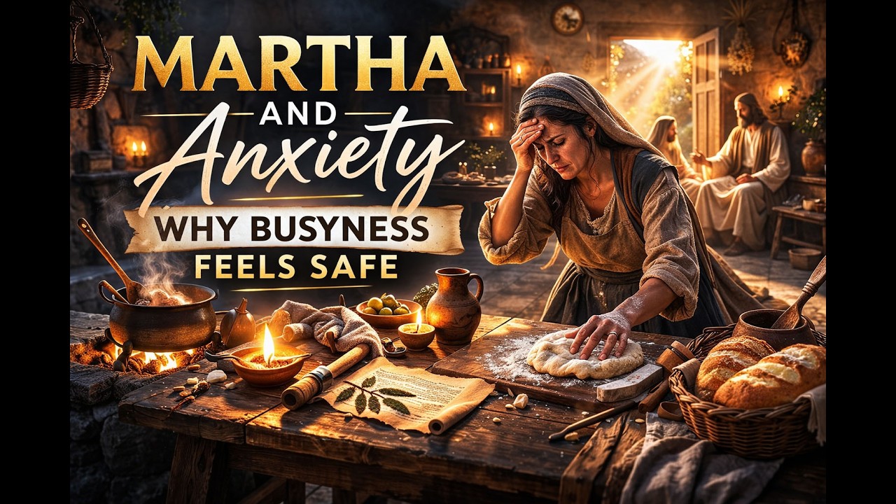 Martha and Mary Explained: Why Busyness Feels Safe (Bible Story Psychology)