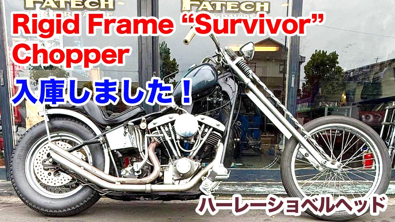 For Sale！1976 Rigid frame "Suvivor" Chopper【Shovelhead ショベルヘッド ハーレーダビッドソン】