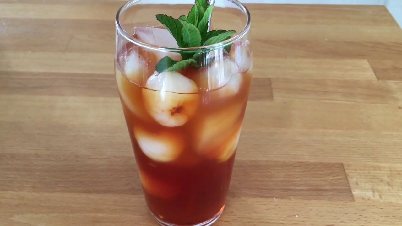Lychee Ice Tea Recipe, Few Ingredients, Haus Cepat Hilang, Segarrr !!!!