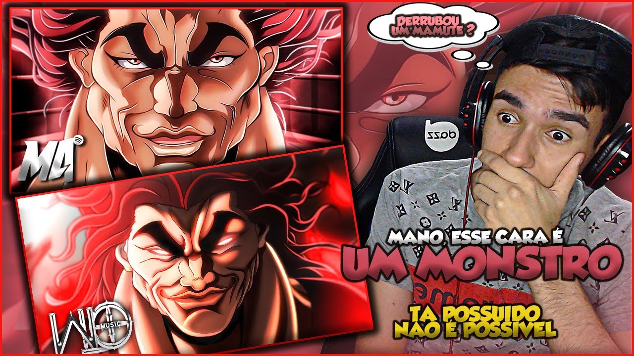 (2 em 1) REACT Yujiro - O melhor e O Ogro [ Baki The Grapper / Yujiro Hanma ] | M4rkim e WLO