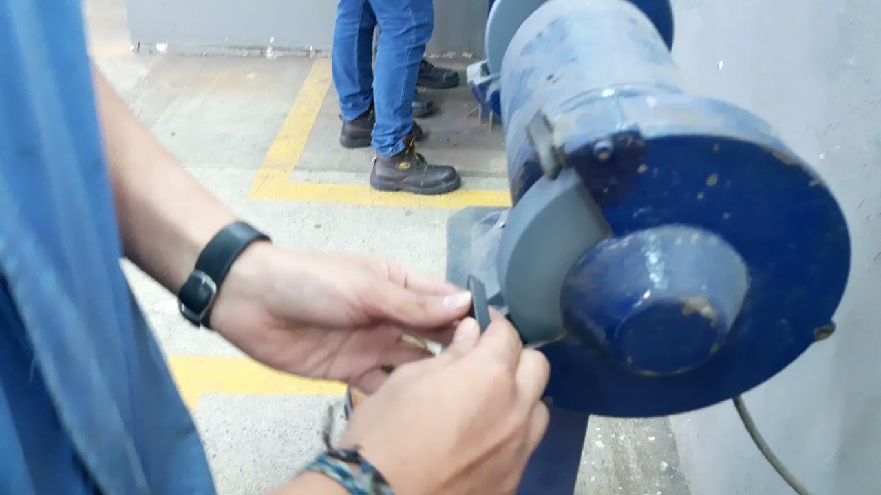 Afilado de buril para desbaste