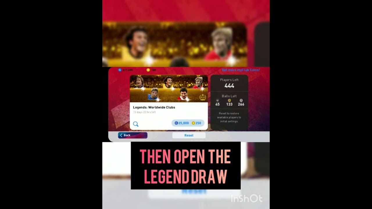 💥⚽LEGEND WORLDWIDE CLUBS BOX DRAW TRICK⚽💥 #pes #legenddraw