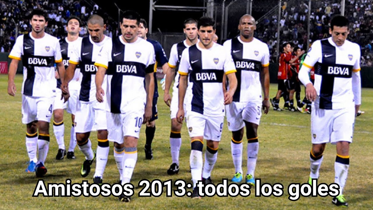 Todos los goles de Boca en los partidos amistosos de 2013