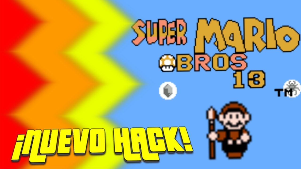 ¡MI NUEVO HACK! Super Mario Bros. 13 (Hack de Whomp' Em)