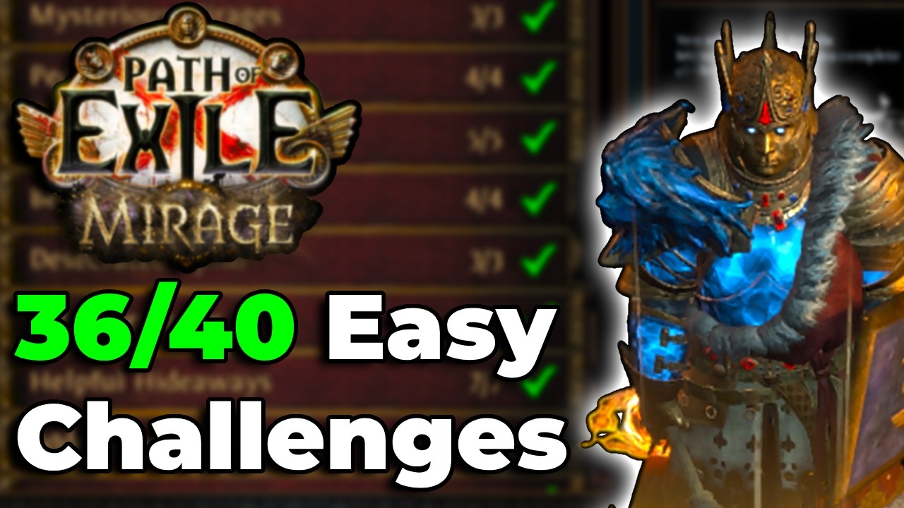 36 из 40 выполненных заданий, мои мысли и советы &mdash; Path of Exile Mirage