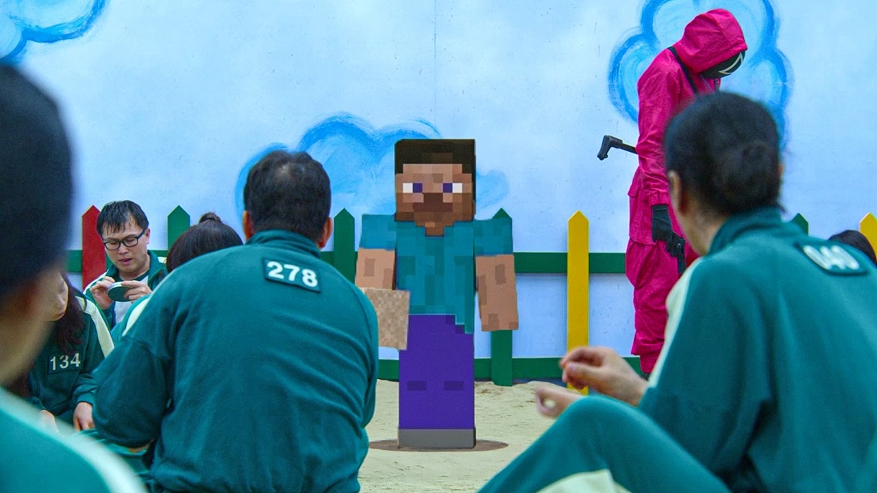 Steve speedruns Squid Game