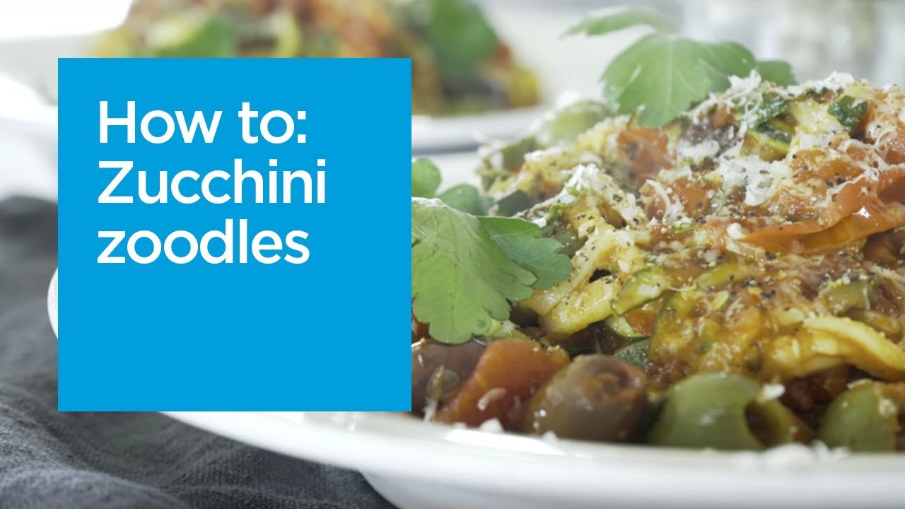 Zucchini zoodles