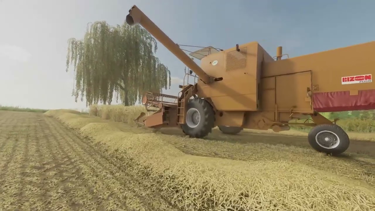 🔥OPOROWE ŻNIWA🔥- FS22 #OPOROWO #bizon  @marcus87632