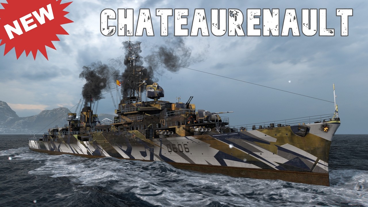 Châteaurenault: French Premium Destroyer.