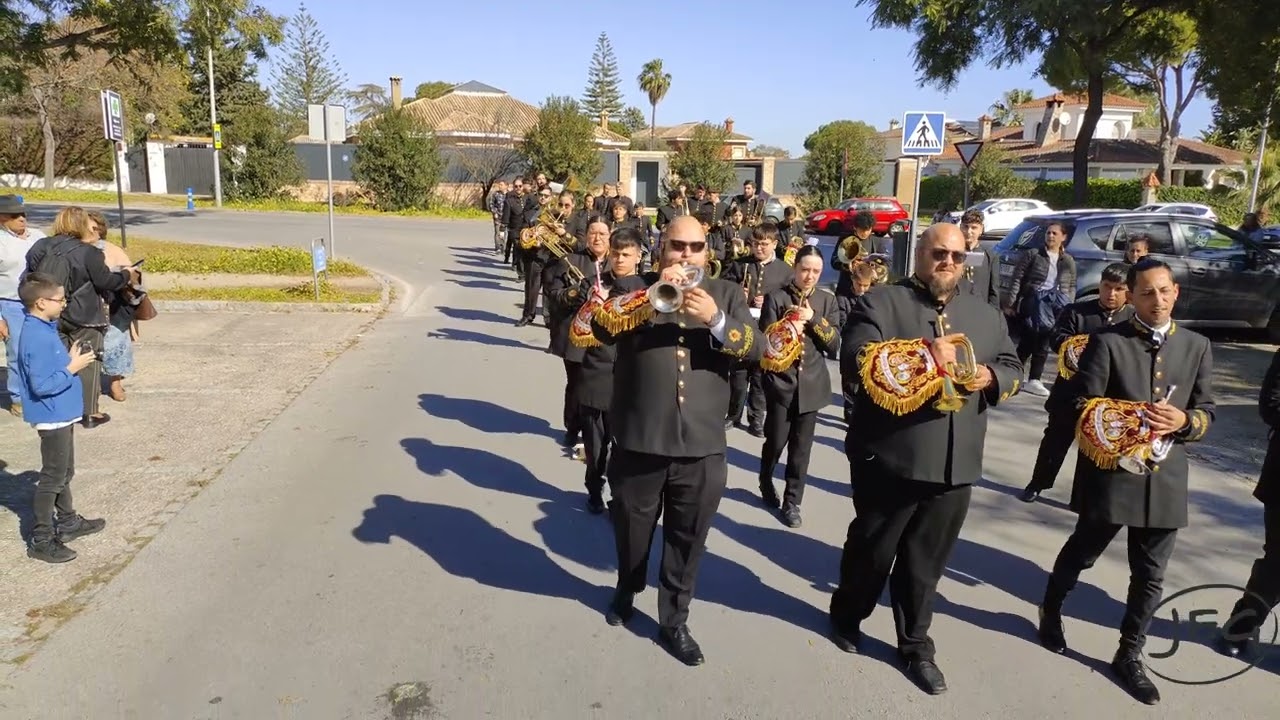 Banda de Cornetas y Tambores Alfonso X El Sabio de El Puerto toca Cristo de la Buena Muerte