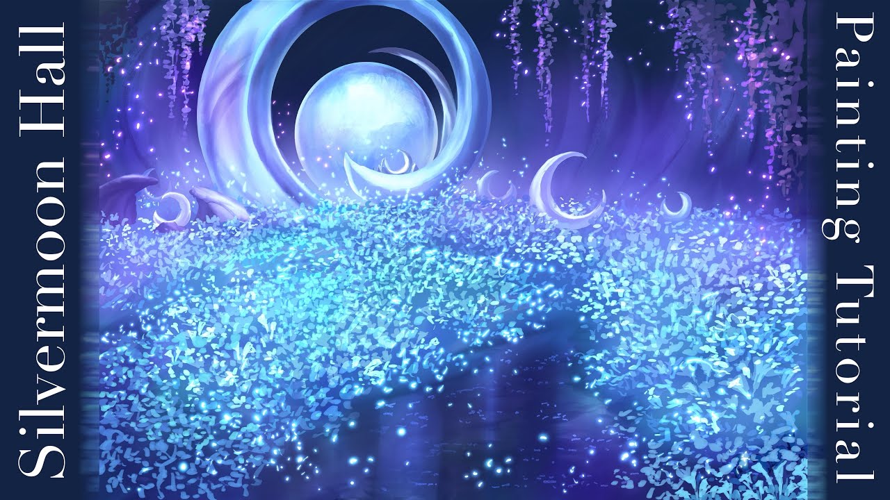 Painting the Silvermoon Hall Nod Krai Landscape Tutorial | Genshin Impact Art Tutorial 