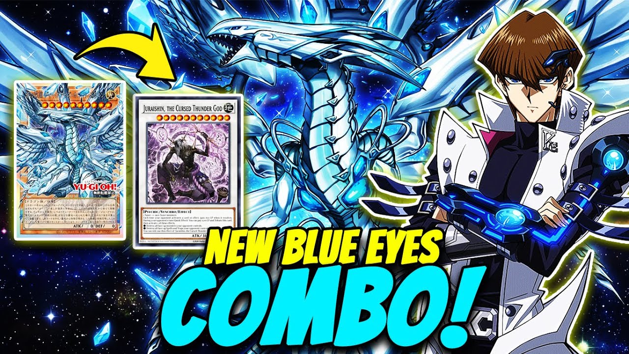 🔥NEW BLUE EYES COMBO WITH NEW STARTER! DEEP EYES WHITE DRAGON THE BLUE ABYSS!