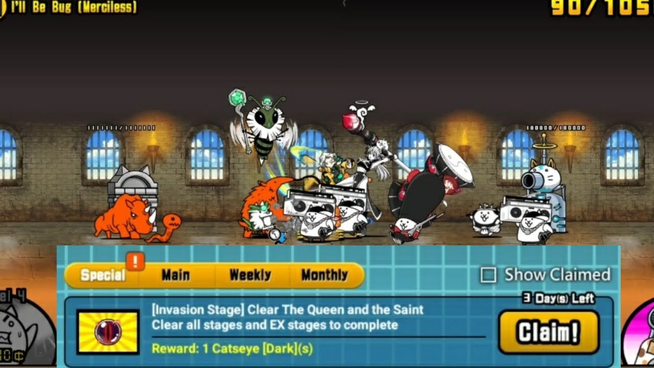 The Queen and The Saint - I'll Be Bug (Merciless) + Saintly Sister (Merciless) | Dark Cateyes +1