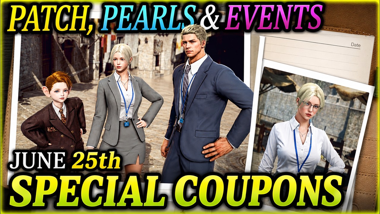 Patch Rundown - Free Coupons - RBF Event - New Costumes & Pearlshop Update | BDO Events