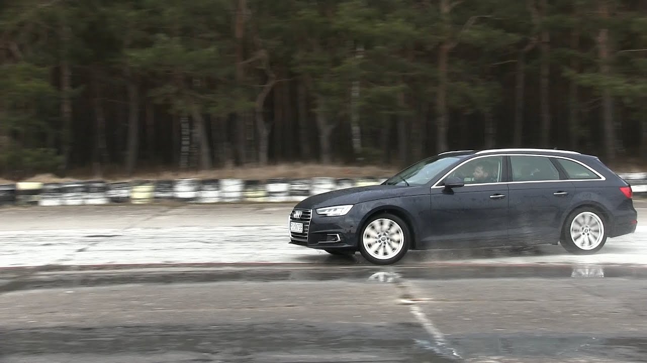 Audi A4 2.0 TFSI quattro - przyspieszenie 0-100-200 km/h plus hamowanie do 0