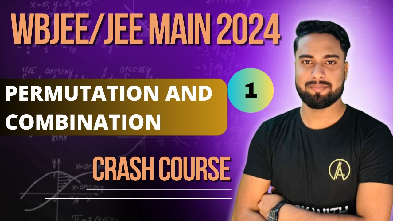 Permutation and combination | Lecture 1 | Wbjee/jee main 2024 crash course🔥| Class 11 Maths ✅