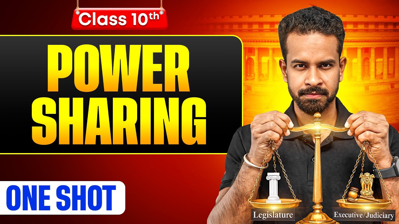 Power Sharing One Shot: FULL CHAPTER | Warrior 2026 | Class 10 Political Science Chapter 1