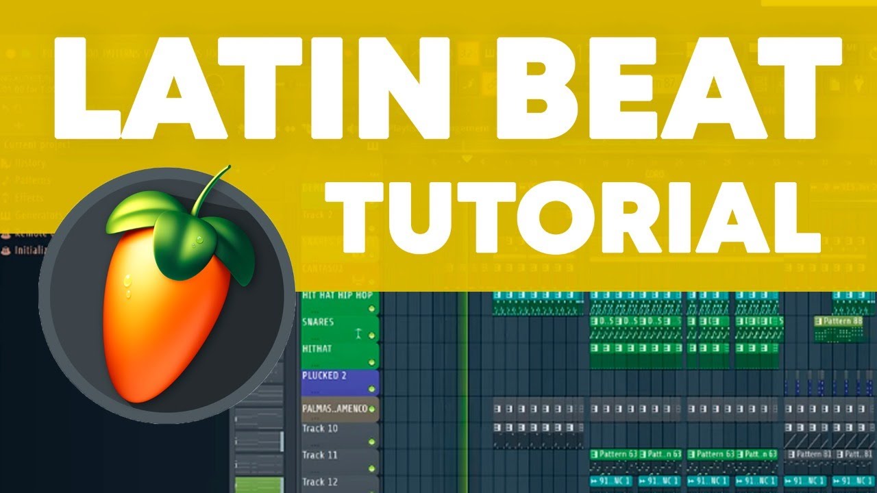 LATIN REGGAETON BEAT EN FL STUDIO ( REGGAETON VALLENATO FL STUDIO TUTORIAL)