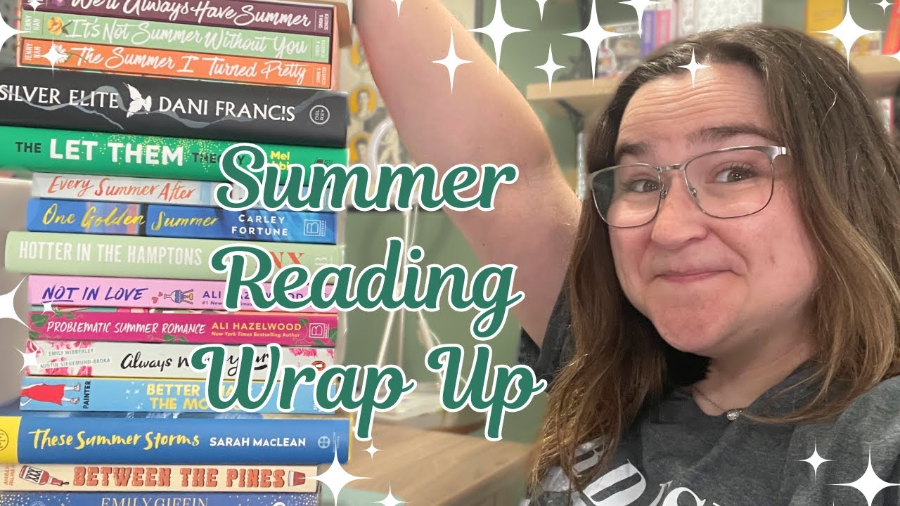FULL Summer Reading Wrap Up ☀️🌊 || EVERY book I read in June, July & August