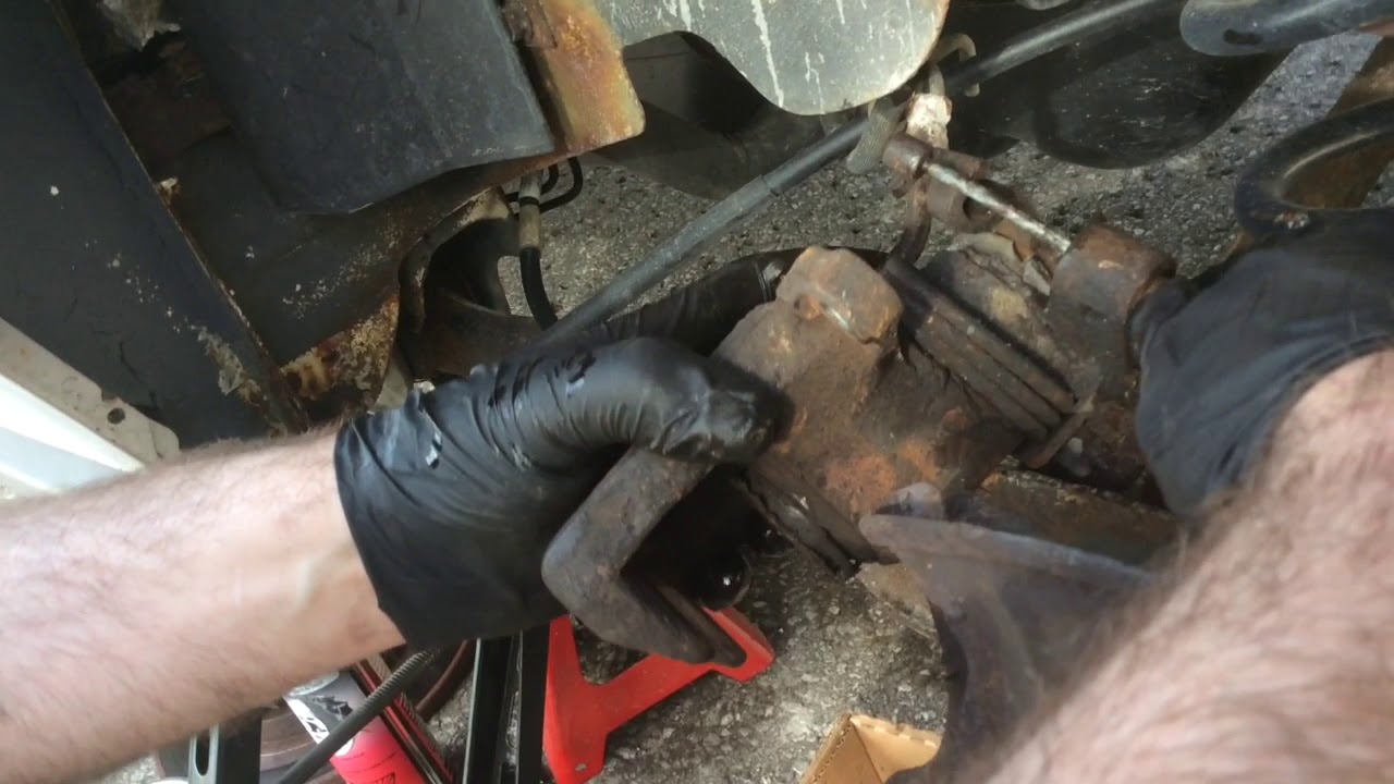 2006 Chevy Uplander Rear Brake Caliper Replacement