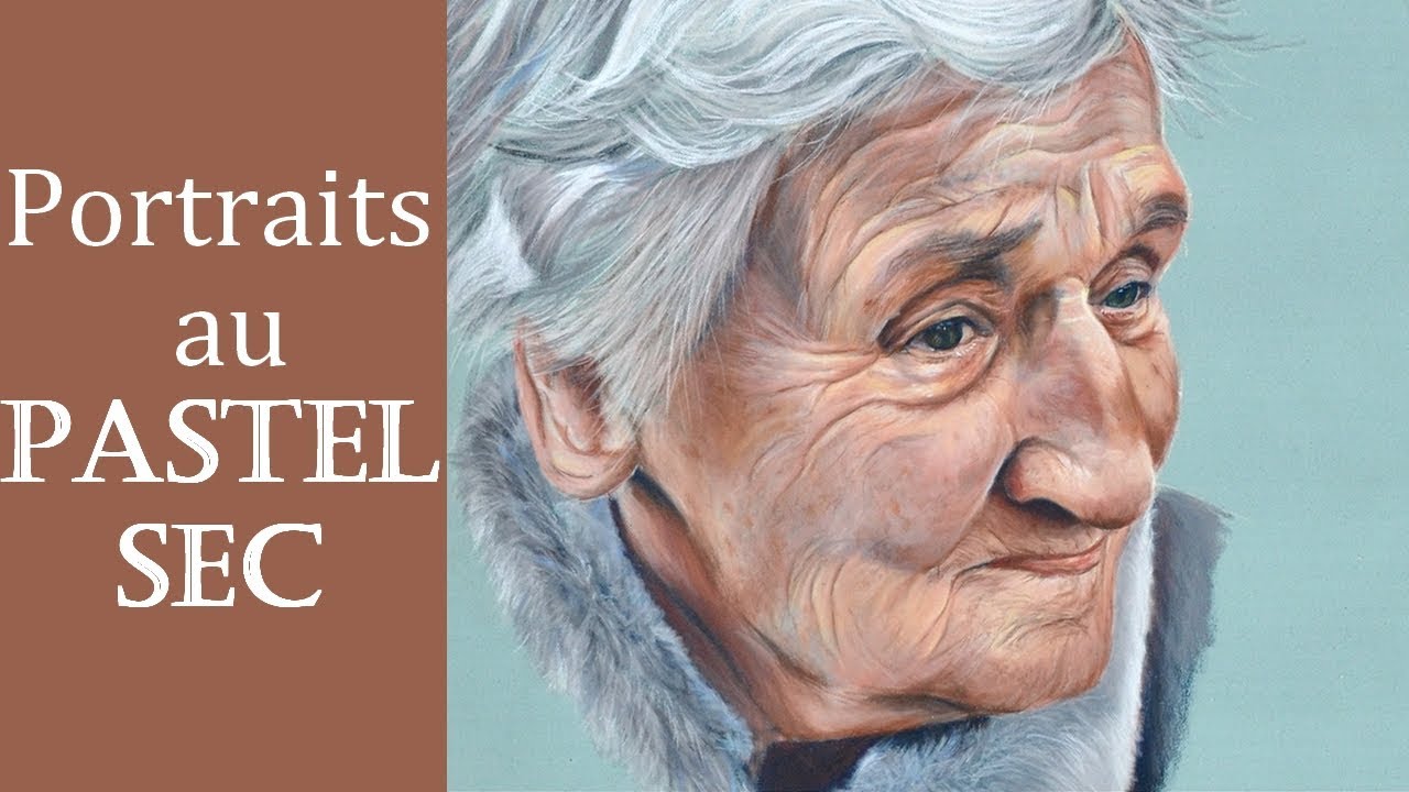 Les portraits au pastel sec