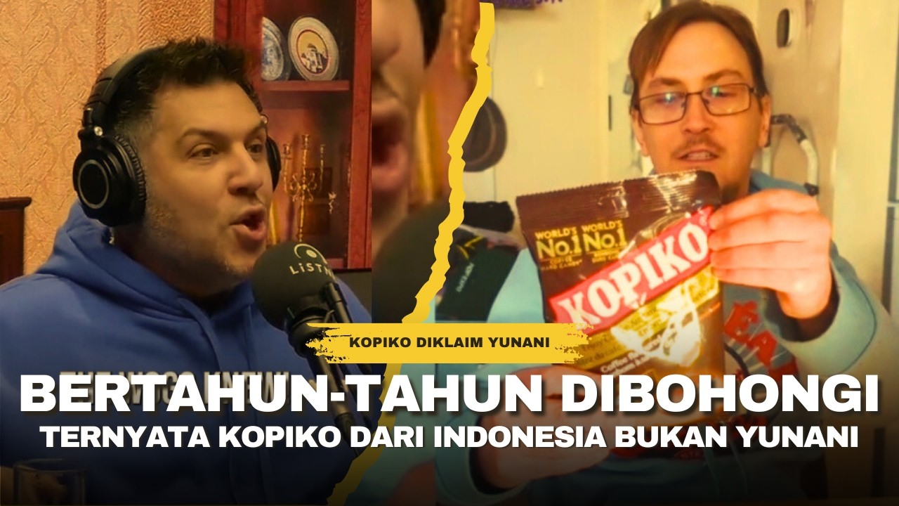 DIKIRA ASLI YUNANI, BULE INI TERKEJUT PERMEN KOPIKO TERNYATA PRODUK DARI INDONESIA