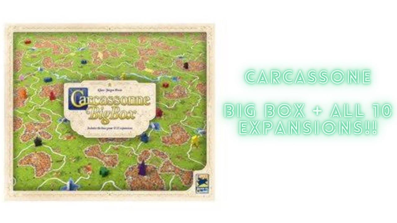 Carcassonne Big Box (+ All 10 Expansions!)