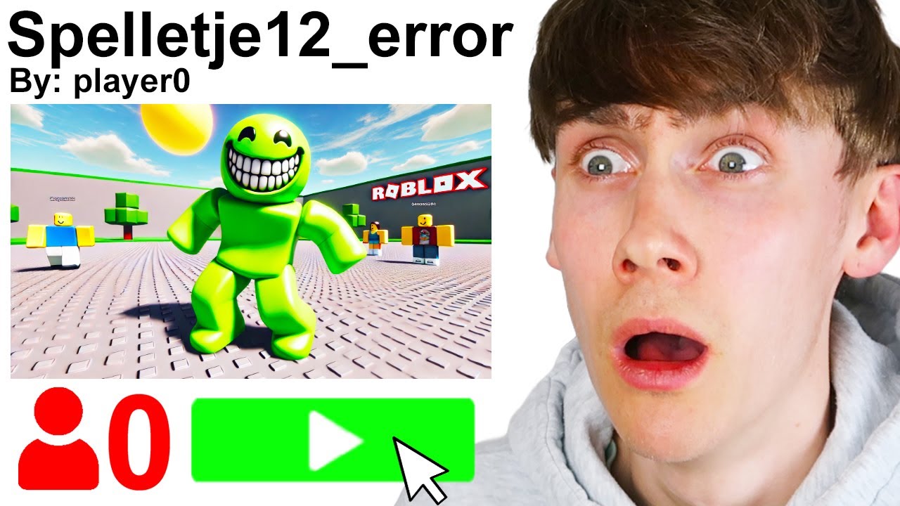 Er Zitten 0 Mensen In Dit Roblox Spel, Dus Ik Ging Er Kijken...