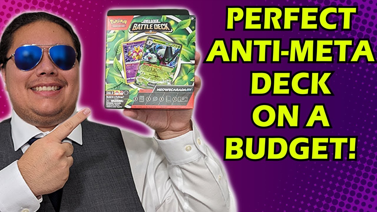 DAMAGE COUNTERS EVERYWHERE | DESTROY Meta Decks with MEOWSCARADA EX! | Deluxe ex Battle Deck Upgrade