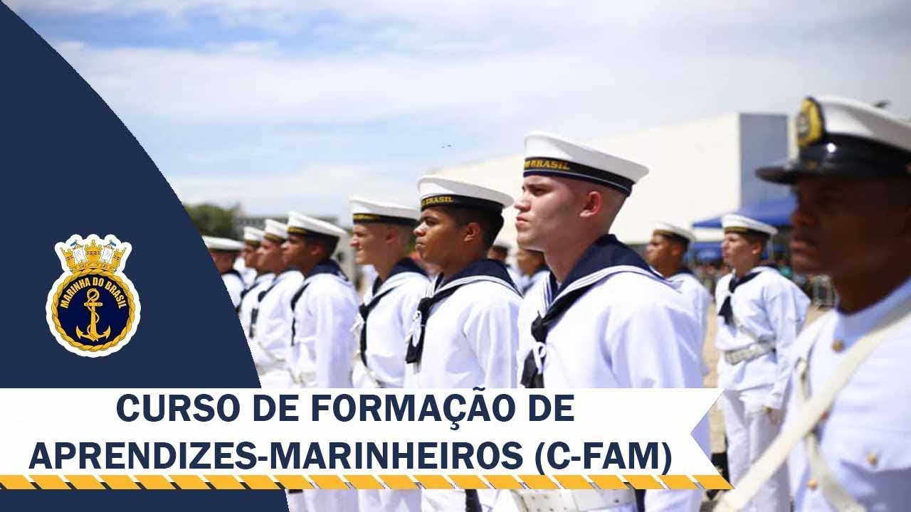 Curso de Formação de Aprendizes-Marinheiros (C-FAM) e o Grumete (C-FGR) - Marinha do Brasil (MB)