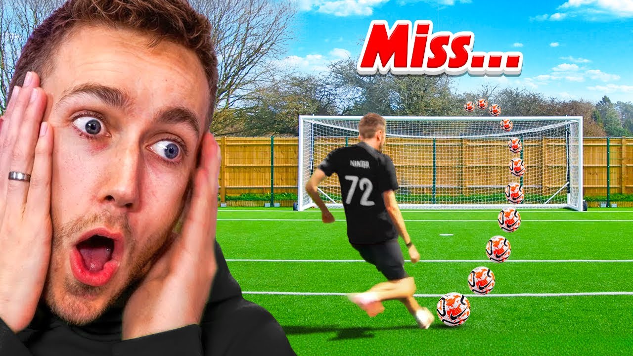 How Many Goals Can I Score In 20 Shots? (Live Football Stream)