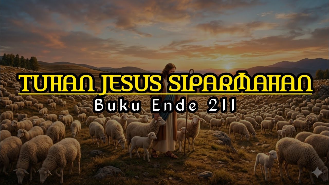 BE 211 - Tuhan Jesus Siparmahan (Lagu Rohani Batak Buku Ende HKBP) | DRN 
