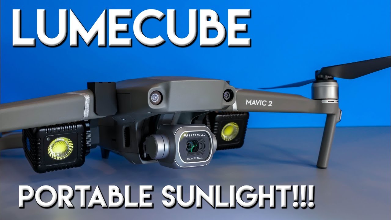 Lume Cube Lights and Mounts for Mavic 2 Pro & Zoom