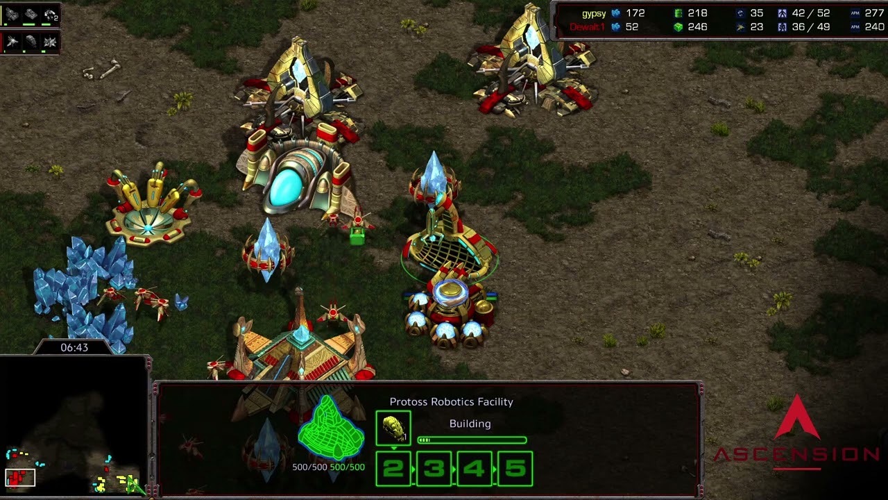 StarCraft 1: MUST WATCH GAME! - Gypsy vs Dewalt | Ascension
