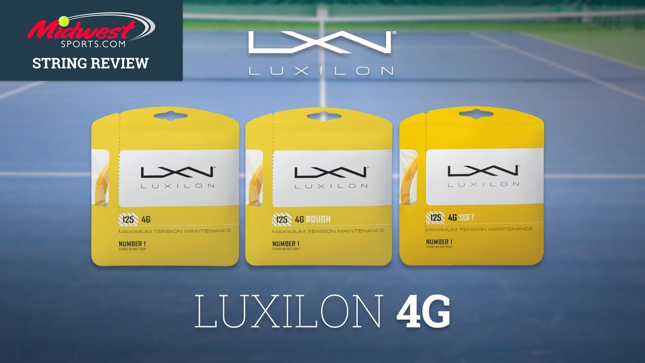 Обзор струны Luxilon 4G | Midwest Sports