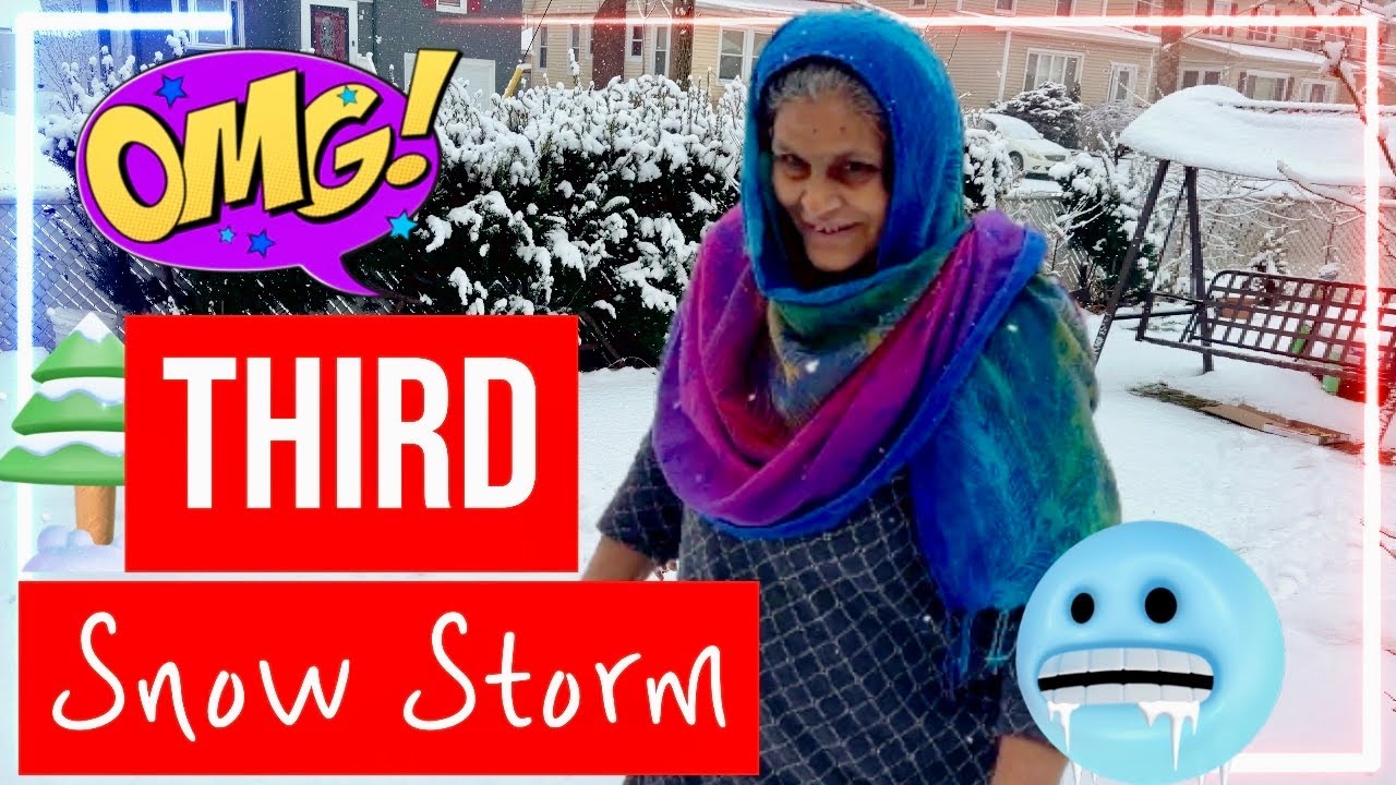 3 Storms in 3 Weeks! Ashley Braving the Blizzard for Blessings 🙏🙏