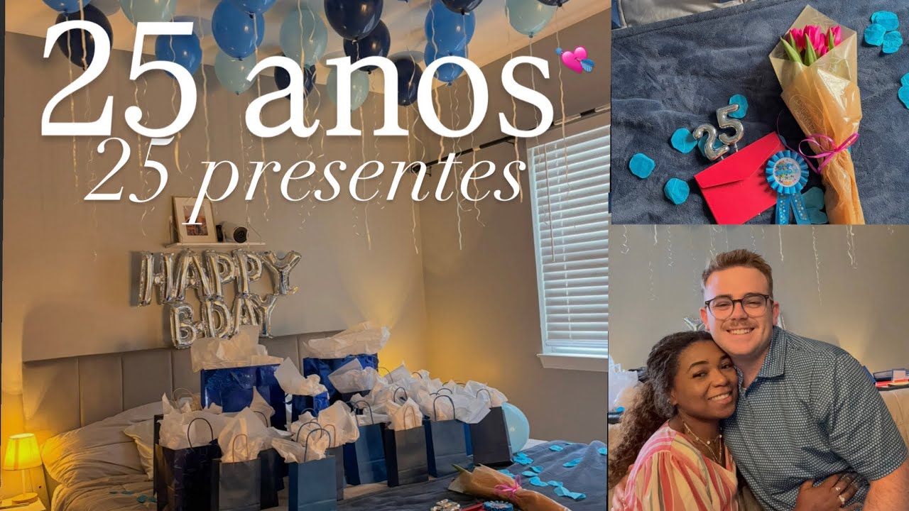 Surpresa de aniversário para o meu gringo favorito no mundo| 25 anos 🇺🇸🌎 💝 