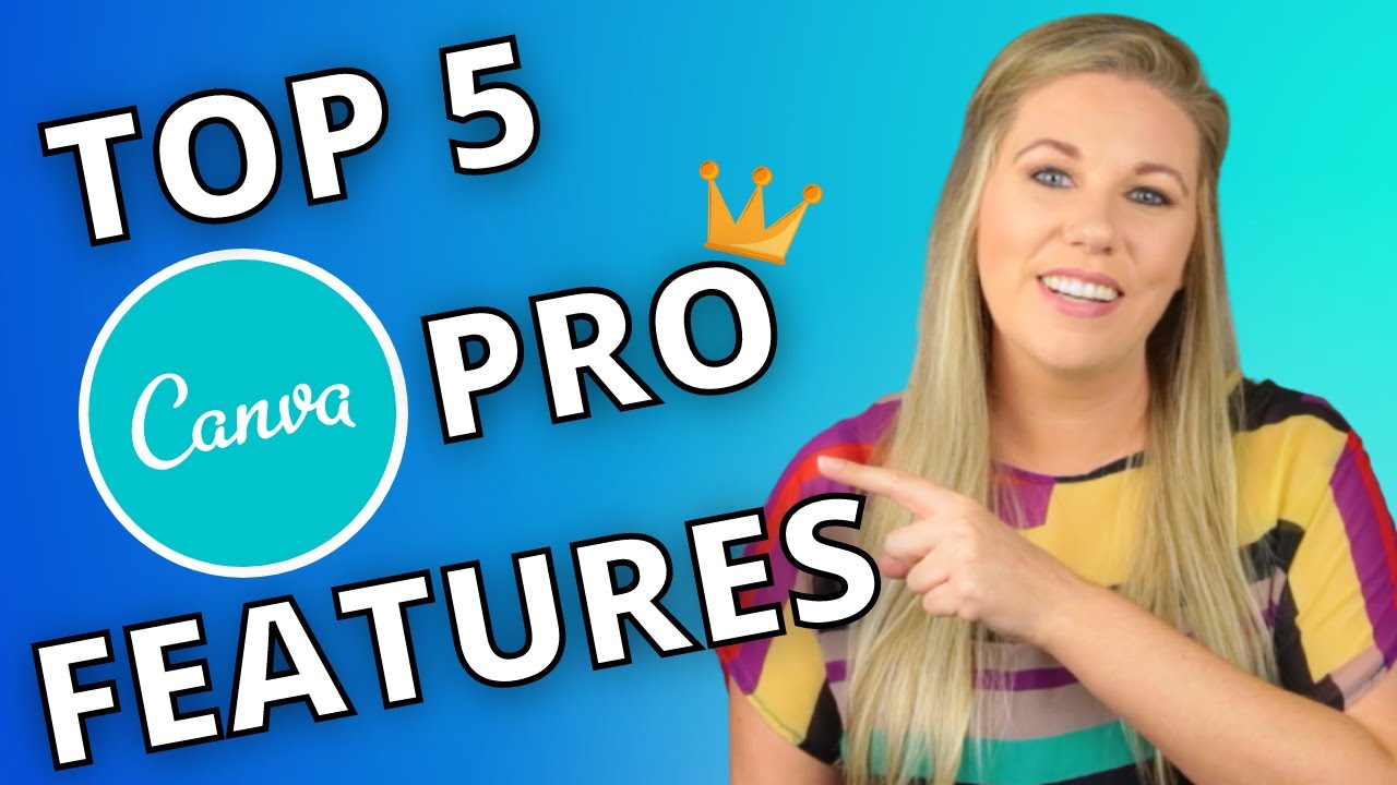Top 5 Canva Pro Features! Is Canva Worth It?!!