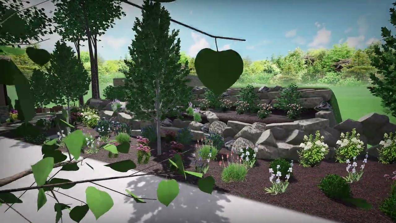 2875 Trillium Lane Landscape Rendering