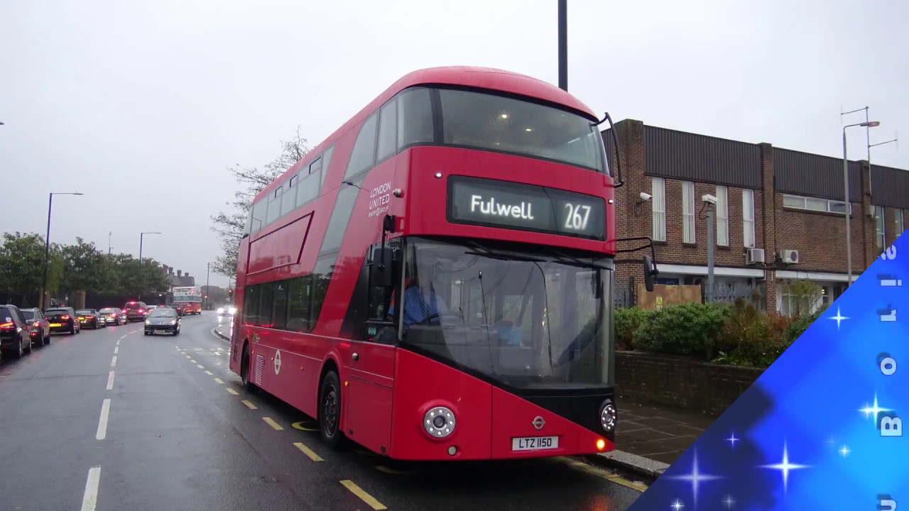 Journey on The 267 (LT150 LTZ1150)    New Bus for London Borismaster