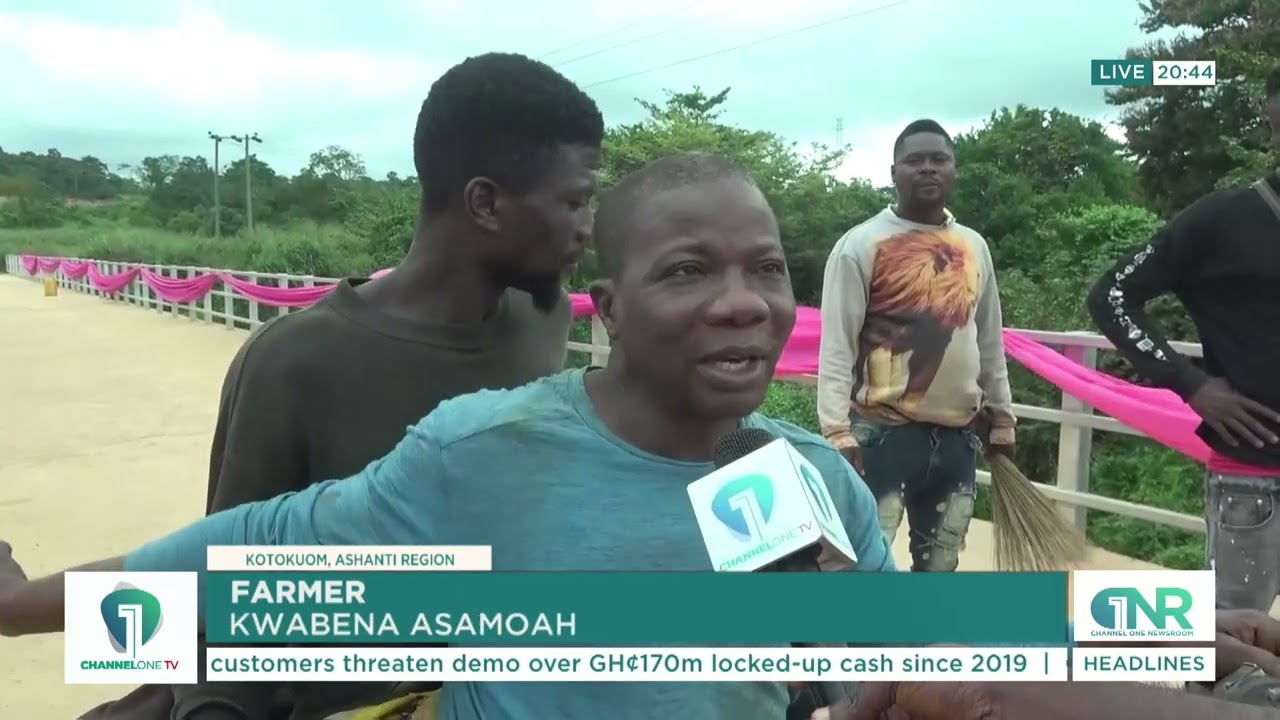 New Kotokuom Bridge Transforms Transport, Economic Connectivity in Atwima Mponua