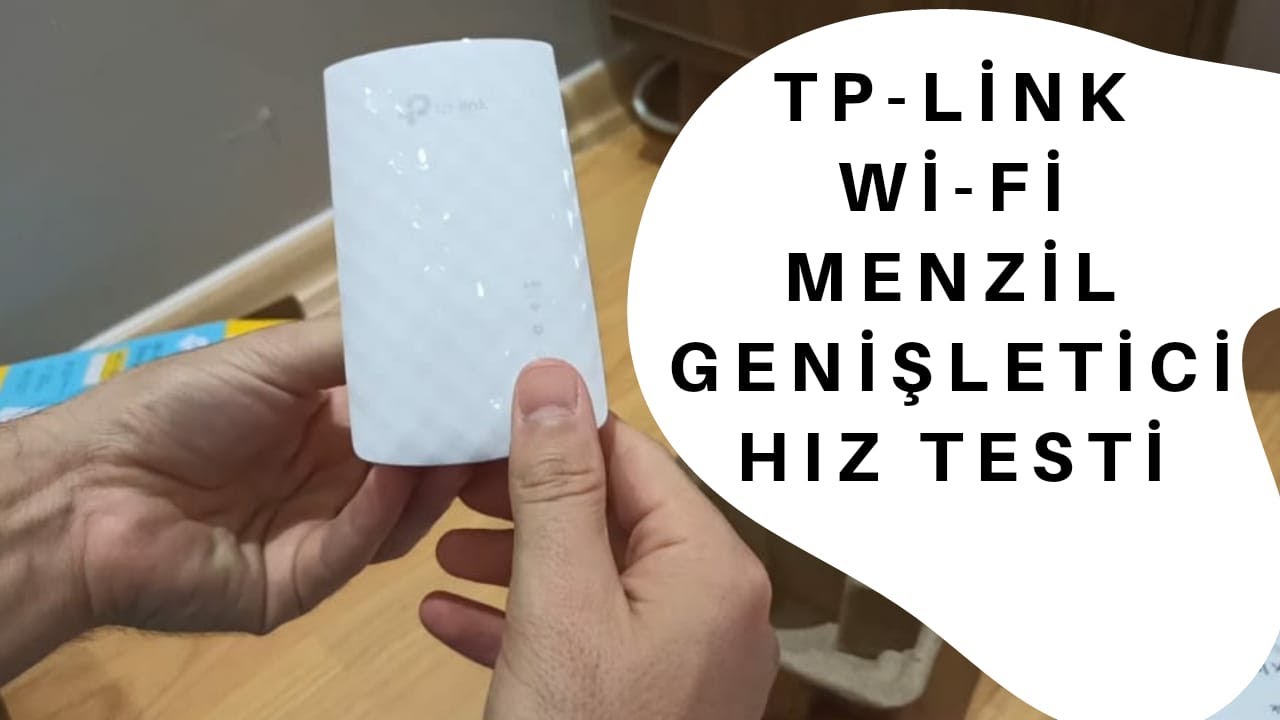 TP-Link Wi-Fi Genişletici Kurulum & Hız Testi (Range Extender AC750 DUAL BAND)