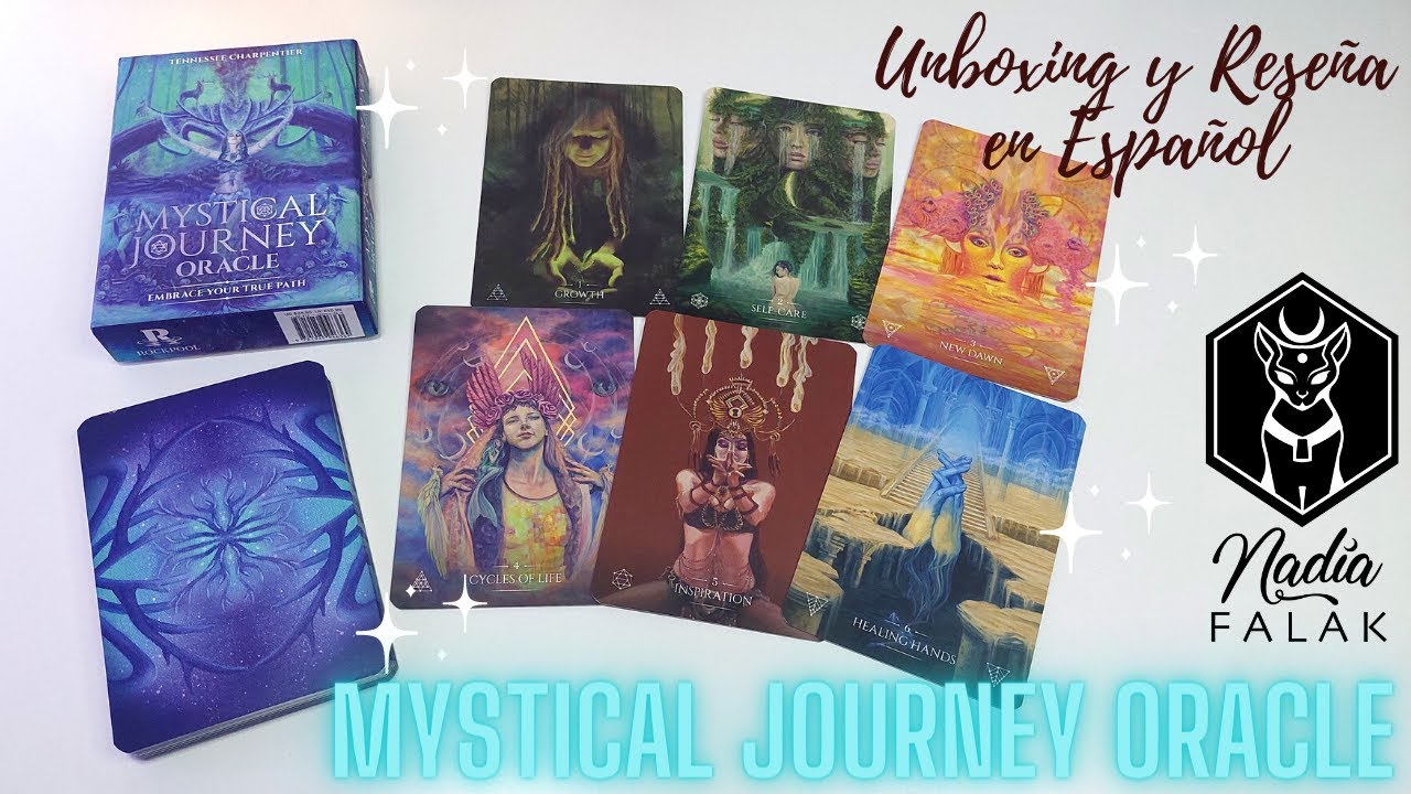 MYSTICAL JOURNEY ORACLE 💙 Unboxing y Reseña en Español 🔹Nadia Falak