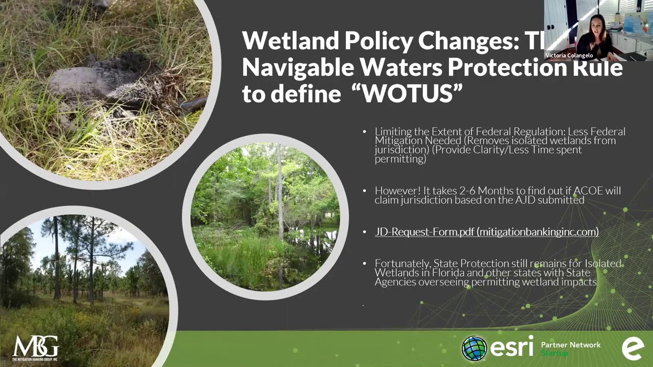 Florida Mitigation Wetland Policy Changes: The Navigable Water Protection Rule and FDEP Assumption