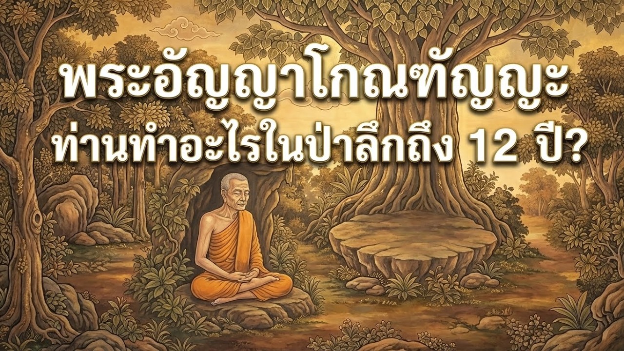 ปริศนาปฐมสาวก: พระอัญญาโกณฑัญญะ บรรลุธรรมแล้วหายไปไหน? (สิ่งที่ตำราไม่ค่อยบอก)